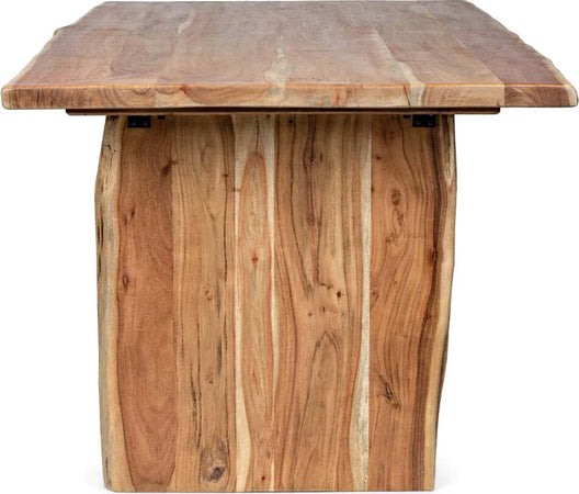 Tavolo Eneas rettangolare, con gambe, in legno di acacia da 200 x 95 cm Casa e cucina/Arredamento/Sala da pranzo/Tavoli da sala da pranzo Decor Space - Altamura, Commerciovirtuoso.it