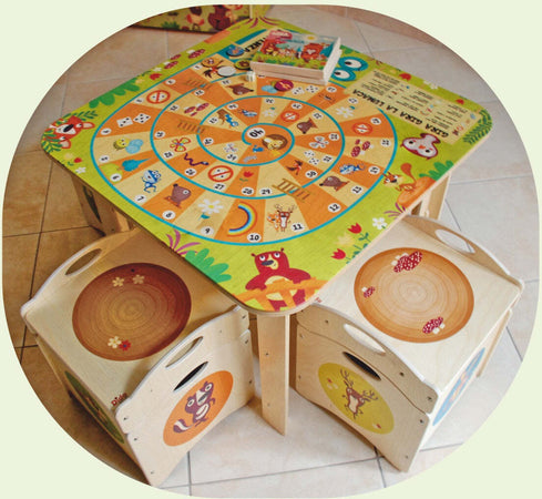 Tavolo Gioco Per Bambini - Gioco Dell'oca per Cameretta Bambini Dida