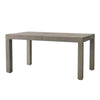 Tavolo Imab Piana T07 in larice grigio con 2 allunghe 160x90x74.6 H cm.
