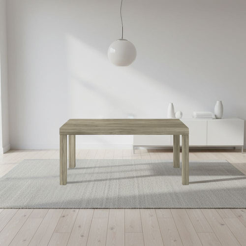 Tavolo Imab Piana T07 in larice grigio con 2 allunghe 160x90x74.6 H cm.