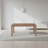 Tavolo Imab Piana T07 in olmo grey con 2 allunghe 140x90x75 H cm.