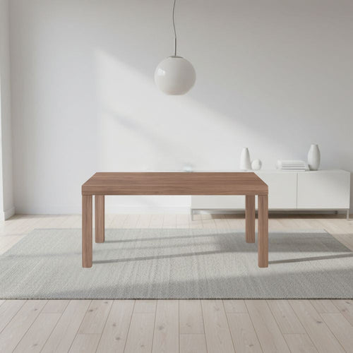 Tavolo Imab Piana T07 in olmo grey con 2 allunghe 140x90x75 H cm.