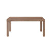 Tavolo Imab Piana T07 in olmo grey con 2 allunghe 140x90x75 H cm.