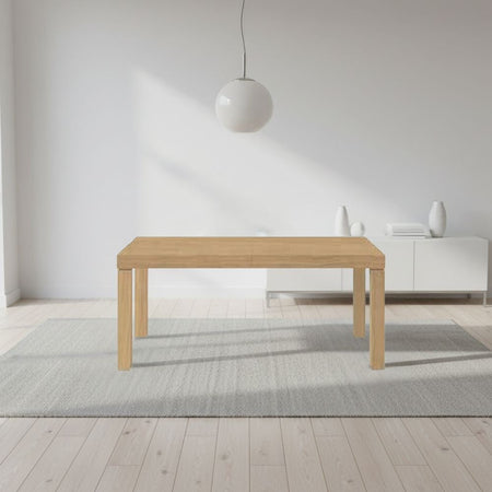 Tavolo Imab Piana T07 in rovere mielato con 2 allunghe 160x90x74.6 H cm.