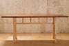 Tavolo In Legno da Interno Artigianale Italiano Design Moderno cm90x180 o 90x220cm Frassino Rovere Mogano Noce Teak Sala da Pranzo Cucina Ufficio Tavolo da interno Falegnameria Gentili - Rieti, Commerciovirtuoso.it