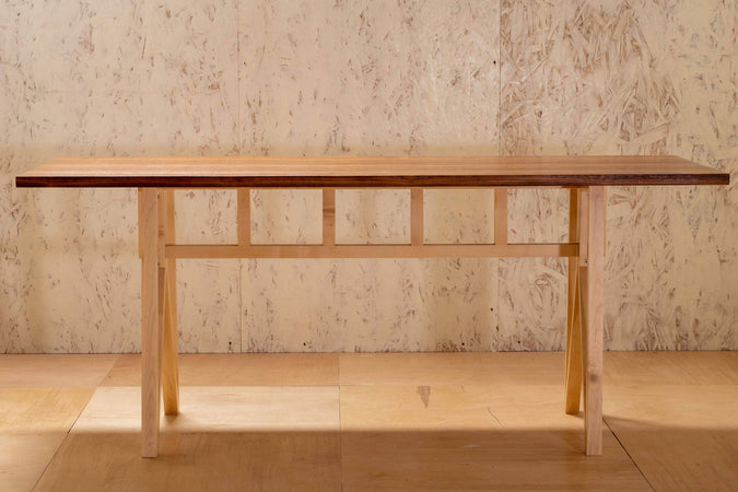 Tavolo In Legno da Interno Artigianale Italiano Design Moderno cm90x180 o 90x220cm Frassino Rovere Mogano Noce Teak Sala da Pranzo Cucina Ufficio Tavolo da interno Falegnameria Gentili - Rieti, Commerciovirtuoso.it