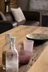 Tavolo Manchester rettangolare, con gambe in acciaio, piano in legno di mango, stile moderno Casa e cucina/Arredamento/Sala da pranzo/Tavoli da sala da pranzo Decor Space - Altamura, Commerciovirtuoso.it