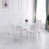 Tavolo-Moderno-Rettangolare-Struttura-in-Metallo-e-Piano-in-Vetro-Temperato---Bianco-JH3835-479WTJH3