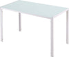 Tavolo-Moderno-Rettangolare-Struttura-in-Metallo-e-Piano-in-Vetro-Temperato---Bianco-JH3835-479WTJH3