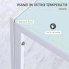 Tavolo-Moderno-Rettangolare-Struttura-in-Metallo-e-Piano-in-Vetro-Temperato---Bianco-JH3835-479WTJH3