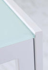 Tavolo-Moderno-Rettangolare-Struttura-in-Metallo-e-Piano-in-Vetro-Temperato---Bianco-JH3835-479WTJH3