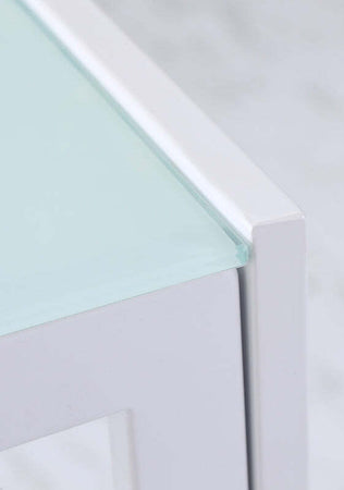 Tavolo-Moderno-Rettangolare-Struttura-in-Metallo-e-Piano-in-Vetro-Temperato---Bianco-JH3835-479WTJH3