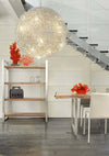 Tavolo Osbert rettangolare, con gambe in acciaio, piano in legno di acacia, stile moderno Casa e cucina/Arredamento/Sala da pranzo/Tavoli da sala da pranzo Decor Space - Altamura, Commerciovirtuoso.it