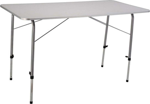 Tavolo pieghevole 120 x 60 cm da campeggio mare spiaggia in metallo piano mdf Sport e tempo libero/Attività ricreative all'aperto/Camping e outdoor/Arredamento da campeggio/Tavoli La Zappa - Altamura, Commerciovirtuoso.it