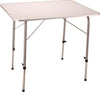 Tavolo pieghevole 80 x 60 cm da campeggio mare spiaggia in metallo piano mdf