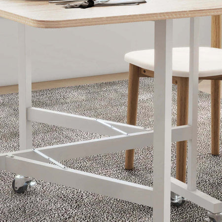 Tavolo-Pieghevole-Moderno-a-2-Ribalte-con-Rotelle-in-MDF-e-Acciaio,-120x80x73cm,-Marrone-KG683A-049V80AKKG6