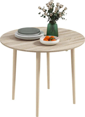 Tavolo-Pieghevole-Moderno-a-Ribalta-per-Cucina-e-Soggiorno,-in-Truciolato,-Ø89x73.5-cm-HJ483A-111V80AKHJ4