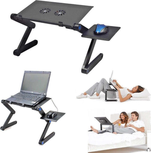 TAVOLO PIEGHEVOLE PORTATILE PER NOTEBOOK PANNELLO PORTA MOUSE DISSIPARTORE Elettronica/Informatica/Accessori/Accessori per PC portatili/Ventole e basi di raffreddamento esterno/Basi di raffreddamento Trade Shop italia - Napoli, Commerciovirtuoso.it