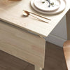 Tavolo-Pieghevole-Salvaspazio-a-2-Ribalte-per-2-4-Persone-in-Legno-di-Pino,-Colore-Legno-Naturale-LP783A-100V00NDLP7