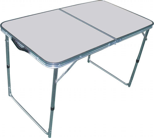 tavolo pieghevole salvaspazio in alluminio 120x60 Bianco