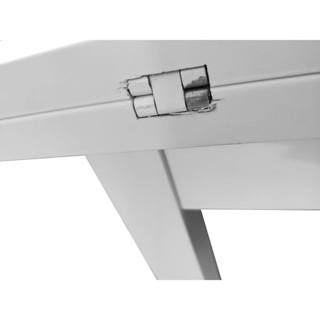 Tavolo quadrato allungabile Verona bianco 90x90