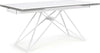 Tavolo Quasar allungabile rettangolare con piano in ceramica con supporto in vetro temperato da 160-240 x 90 cm Casa e cucina/Arredamento/Sala da pranzo/Tavoli da sala da pranzo Decor Space - Altamura, Commerciovirtuoso.it