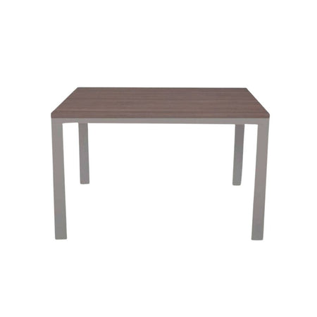 Tavolo allungabile 110x70 struttura tortora e piano larice grigio Monster