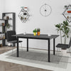 Tavolo allungabile 110x70 struttura tortora e piano larice grigio Monster