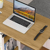 Tavolo-Scrivania-Porta-Pc-Computer-Regolabile-Tavolino-Letto-Divano-Ruote-Beige