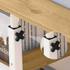 Tavolo-Scrivania-Porta-Pc-Computer-Regolabile-Tavolino-Letto-Divano-Ruote-Beige