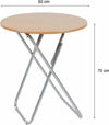 Tavolo Tavolino Pieghevole In Legno Struttura Metallo Rotondo 60 X 70 Cm 117940 Casa, arredamento e bricolage > Arredamento > Mobili e Accessori Trade Shop italia - Napoli, Commerciovirtuoso.it