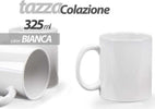 Tazza Bianca Mug 325ml Latte Caff? Cappuccino Tazzone Colazione Classico 613166 Casa e cucina/Stoviglie/Piatti ciotole e vassoi/Tazze e piattini/Tazze e tazzine da caffè Trade Shop italia - Napoli, Commerciovirtuoso.it
