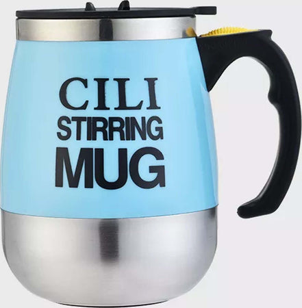 Tazza Bicchiere Automescolante Cili Stirring Mug Per Cappuccino Latte Colazione Tazze e Bicchieri Trade Shop italia - Napoli, Commerciovirtuoso.it