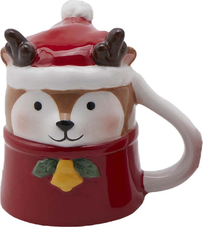 Tazza con personaggi natalizi decorativi per cioccolata calda e latte Casa e cucina/Decorazioni per interni/Addobbi e decorazioni per ricorrenze/Decorazioni natalizie/Oggettistica MagiediNatale.it - Altamura, Commerciovirtuoso.it