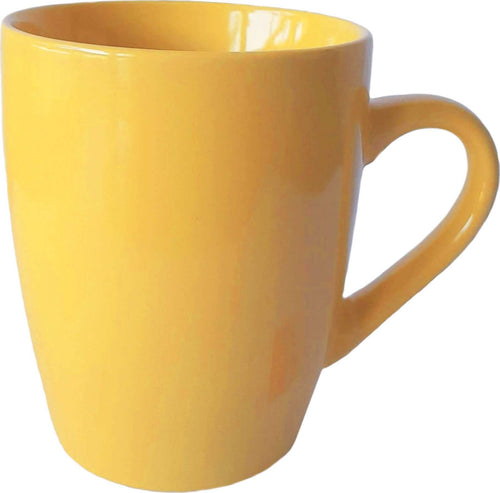Tazza Da Colazione Mug Ml 400 Gialla Ceramica Tazza Grande Con Manico 11cm Microonde E Lavastoviglie Colore Giallo Casa e cucina/Stoviglie/Piatti ciotole e vassoi/Tazze e piattini/Tazze e tazzine da caffè Ideart - Valdilana, Commerciovirtuoso.it