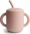 Tazza-Educativa-con-Cannuccia-Mushie-In-Silicone---Vari-Colori