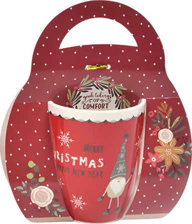 Tazza in ceramica natalizia con confezione regalo da 340 mL Ø 8,3 x 11,5 x h 10,5 cm Casa e cucina/Decorazioni per interni/Addobbi e decorazioni per ricorrenze/Decorazioni natalizie/Oggettistica MagiediNatale.it - Altamura, Commerciovirtuoso.it