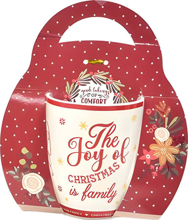 Tazza in ceramica natalizia con confezione regalo da 340 mL Ø 8,3 x 11,5 x h 10,5 cm Casa e cucina/Decorazioni per interni/Addobbi e decorazioni per ricorrenze/Decorazioni natalizie/Oggettistica MagiediNatale.it - Altamura, Commerciovirtuoso.it
