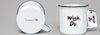 Tazza in metallo bianco wish do Casa e cucina/Stoviglie/Piatti ciotole e vassoi/Tazze e piattini/Tazze da tè Led Mall Home - Napoli, Commerciovirtuoso.it
