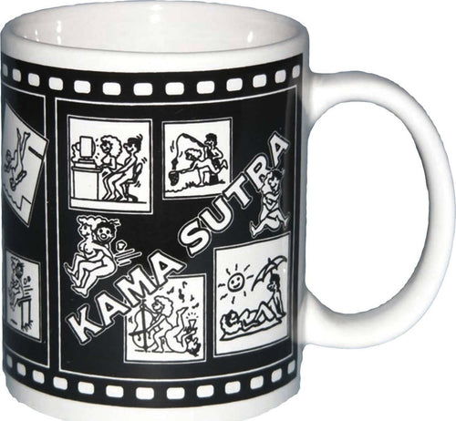 Tazza Kama Sutra da Caffè Kamablack idea regalo Party Adulti Addio Nubilato Celibat Salute e cura della persona/Erotismo e contraccezione/Sex toys/Gadget per addio al nubilato e al celibato Kondorama - Martinsicuro, Commerciovirtuoso.it