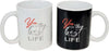 Tazza Mug In Ceramica Scritta You Are The Best Of My Life Latte Colazione 211168 Casa e cucina/Stoviglie/Piatti ciotole e vassoi/Tazze e piattini/Tazze da tè Trade Shop italia - Napoli, Commerciovirtuoso.it