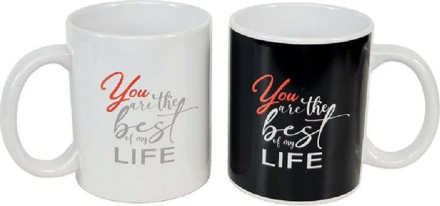 Tazza Mug In Ceramica Scritta You Are The Best Of My Life Latte Colazione 211168 Casa e cucina/Stoviglie/Piatti ciotole e vassoi/Tazze e piattini/Tazze da tè Trade Shop italia - Napoli, Commerciovirtuoso.it