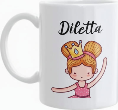 Tazza personalizzata in ceramica a sublimatica Commercio Industria e Scienza/Attrezzature e forniture per servizi di ristorazione/Articoli per la tavola e per il servizio/Piatti ciotole e vassoi/Stoviglie/Tazze da tè tazze e piattini/Set di tazza e piattino Serena Photo & Shop - Sant’Alessio Siculo, Commerciovirtuoso.it