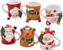 Tazze Natalizie h 7 cm Babbo Natale, Renna e Pupazzo di Neve Ø 6 cm Casa e cucina/Decorazioni per interni/Addobbi e decorazioni per ricorrenze/Decorazioni natalizie/Oggettistica MagiediNatale.it - Altamura, Commerciovirtuoso.it