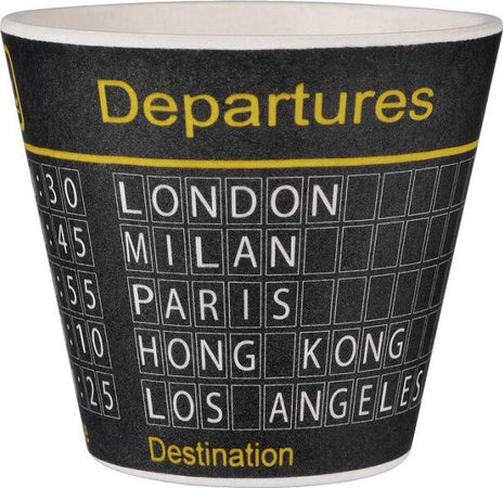 Tazzina caffè 1pz quy cup 90ml viaggio departure Casa e cucina/Stoviglie/Piatti ciotole e vassoi/Tazze e piattini/Tazze e tazzine da caffè Led Mall Home - Napoli, Commerciovirtuoso.it