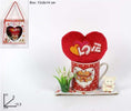 Tazzina Con Cuore Love Peluche Idea Regalo San Valentino 10.5x11x5cm Confezione Giochi e giocattoli/Peluche/Animali di peluche Trade Shop italia - Napoli, Commerciovirtuoso.it