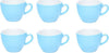TAZZINE TAZZE CAFFÈ SET SERVIZIO 6 COLORATE COLOR AZZURRO CERAMICA 6X5CM IDEA Casa e cucina/Stoviglie/Piatti ciotole e vassoi/Tazze e piattini/Tazze e tazzine da caffè Trade Shop italia - Napoli, Commerciovirtuoso.it