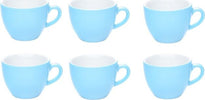 TAZZINE TAZZE CAFFÈ SET SERVIZIO 6 COLORATE COLOR AZZURRO CERAMICA 6X5CM IDEA Casa e cucina/Stoviglie/Piatti ciotole e vassoi/Tazze e piattini/Tazze e tazzine da caffè Trade Shop italia - Napoli, Commerciovirtuoso.it