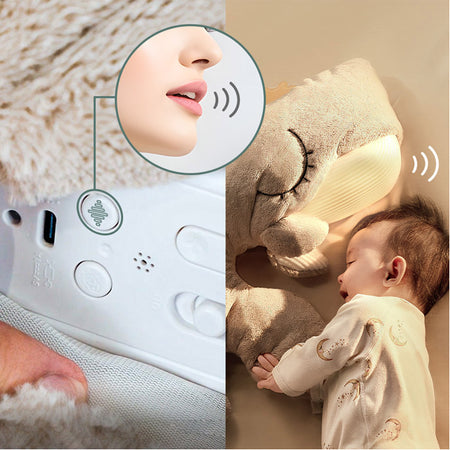 Peluche Balena Coccole E Note Dormi Bene