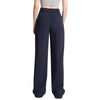MICHAEL KORS pantaloni donna michael kors - pleated wide leg pant - blu da donna